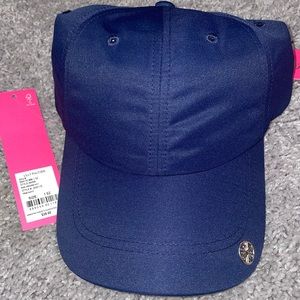 Lilly Pulitzer Run Around Hat True Navy